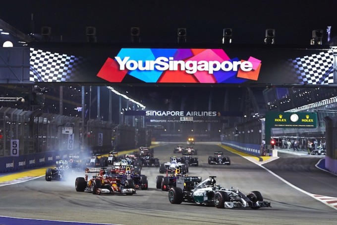 Marina Bay Circuit, Singapore. Sunday 21 September 2014. World Copyright: Steve Etherington/LAT Photographic. ref: Digital Image SNE18975