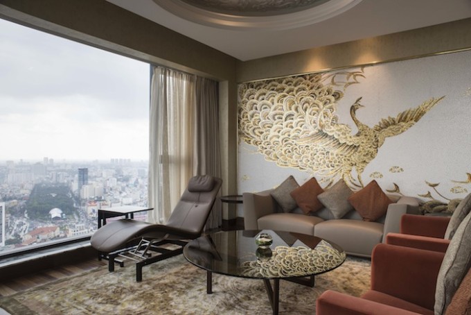 The Reverie Saigon - Designer Suite by Giorgetti - Living Room
